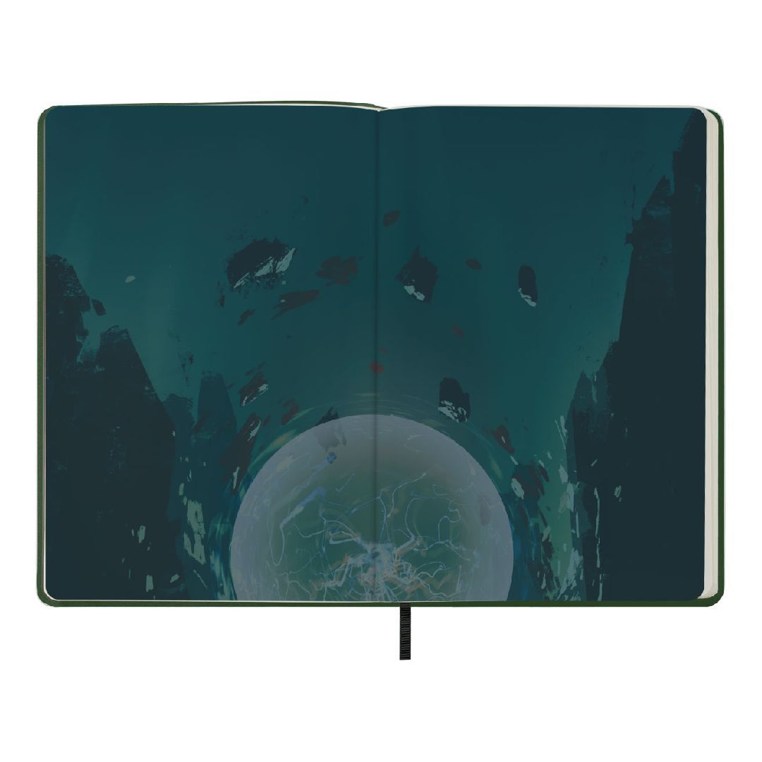 Записная книжка Greenwich Line "Future. Lightning ball", А5, 80 листов, в линейку / Записные книжки №4