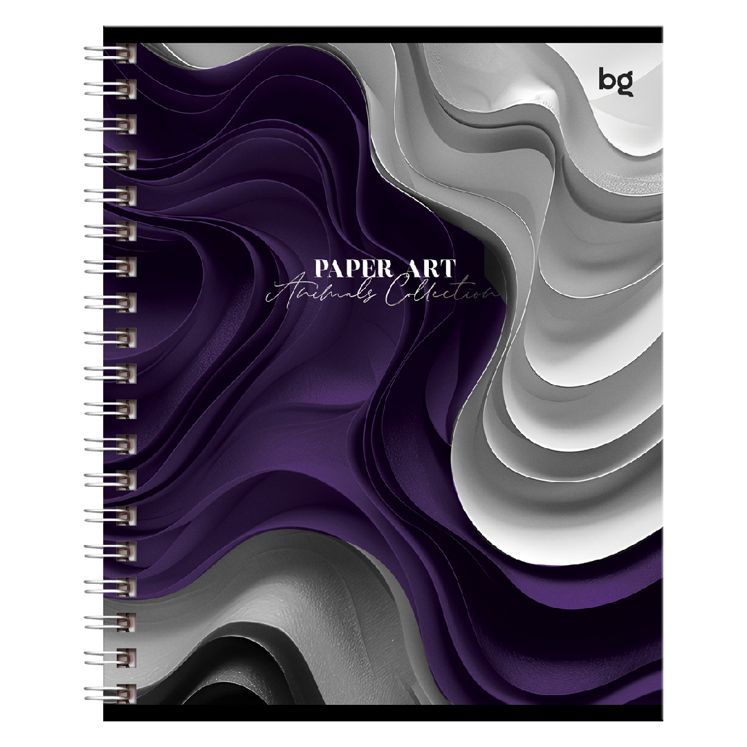 Тетрадь BG "Paper Art", A5, 80 листов, матовая ламинация, в клетку, ассорти / Тетради №5