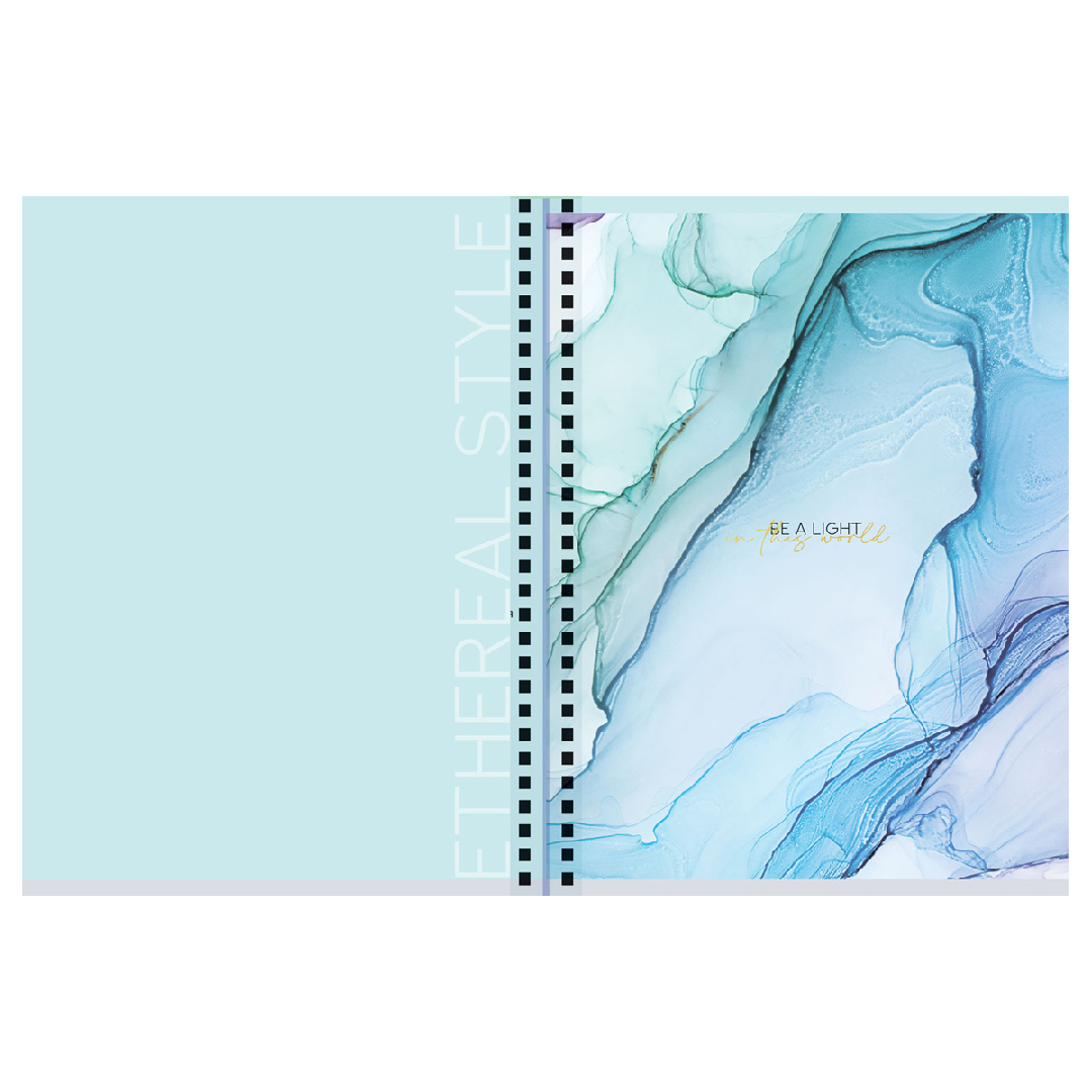 Тетрадь Greenwich Line "Marble color" А5, 80 листов, в клетку, на гребне, ассорти / Тетради №3