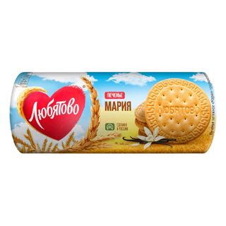 Любятово "Мария" печеньесі, 156 гр / Печенье, вафлилер, крекерлер