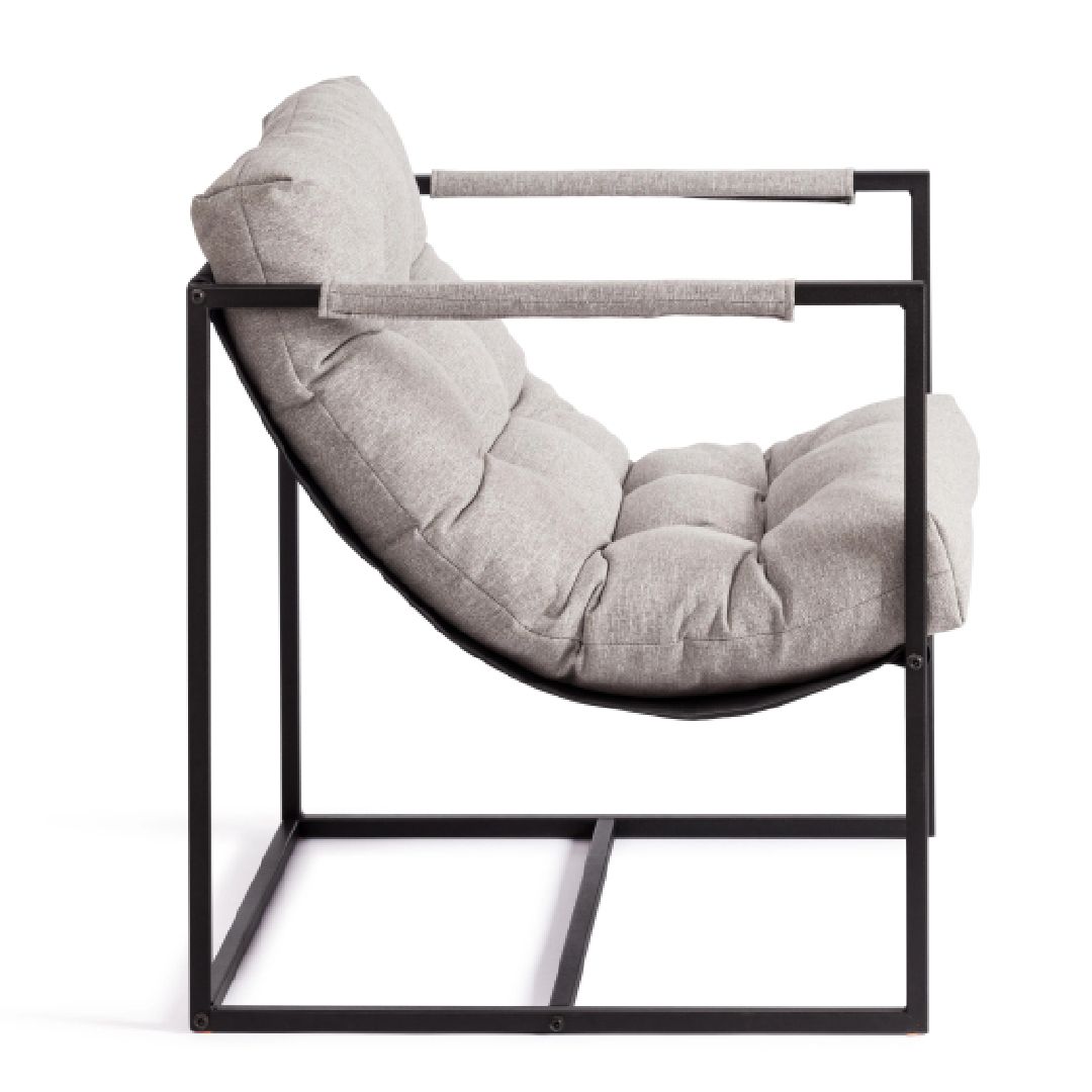 Кресло Charli, тоқылған мата/металл, ассорти / Орындықтар №4