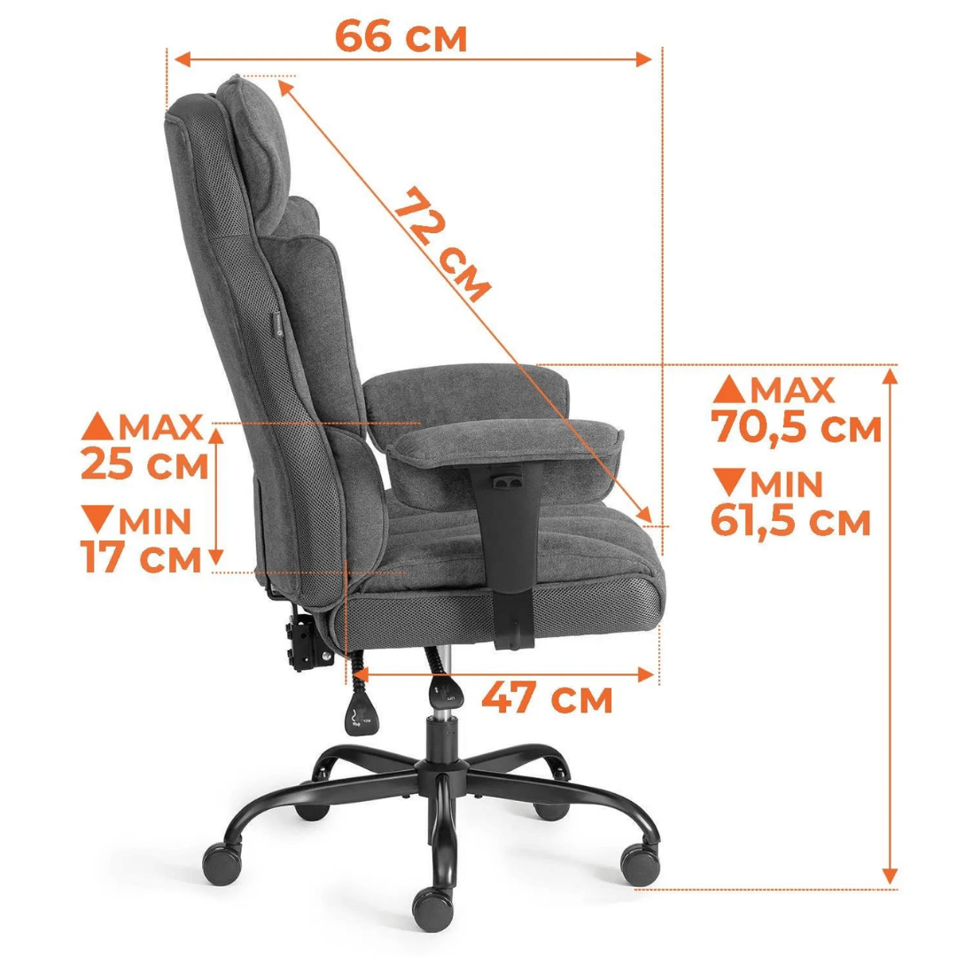 Игровое компьютерное кресло Comfy BL, ткань, ассорти / Кресла для руководителей №8