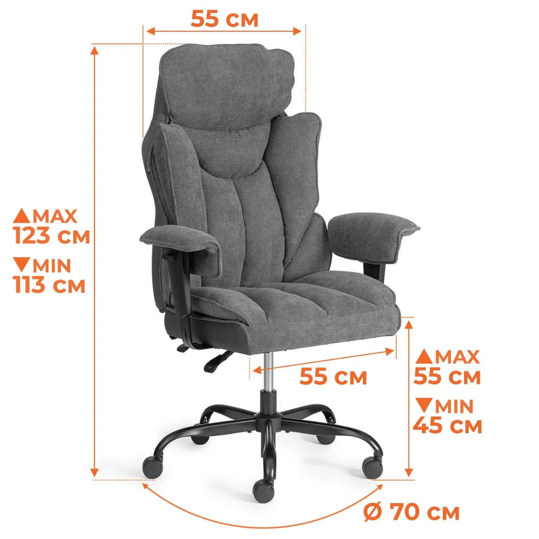 Игровое компьютерное кресло Comfy BL, ткань, ассорти / Кресла для руководителей №9