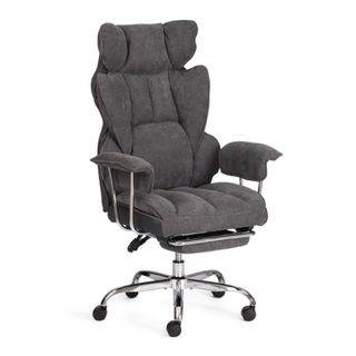Игровое компьютерное кресло Comfy CR, ткань, серый / Все для геймера