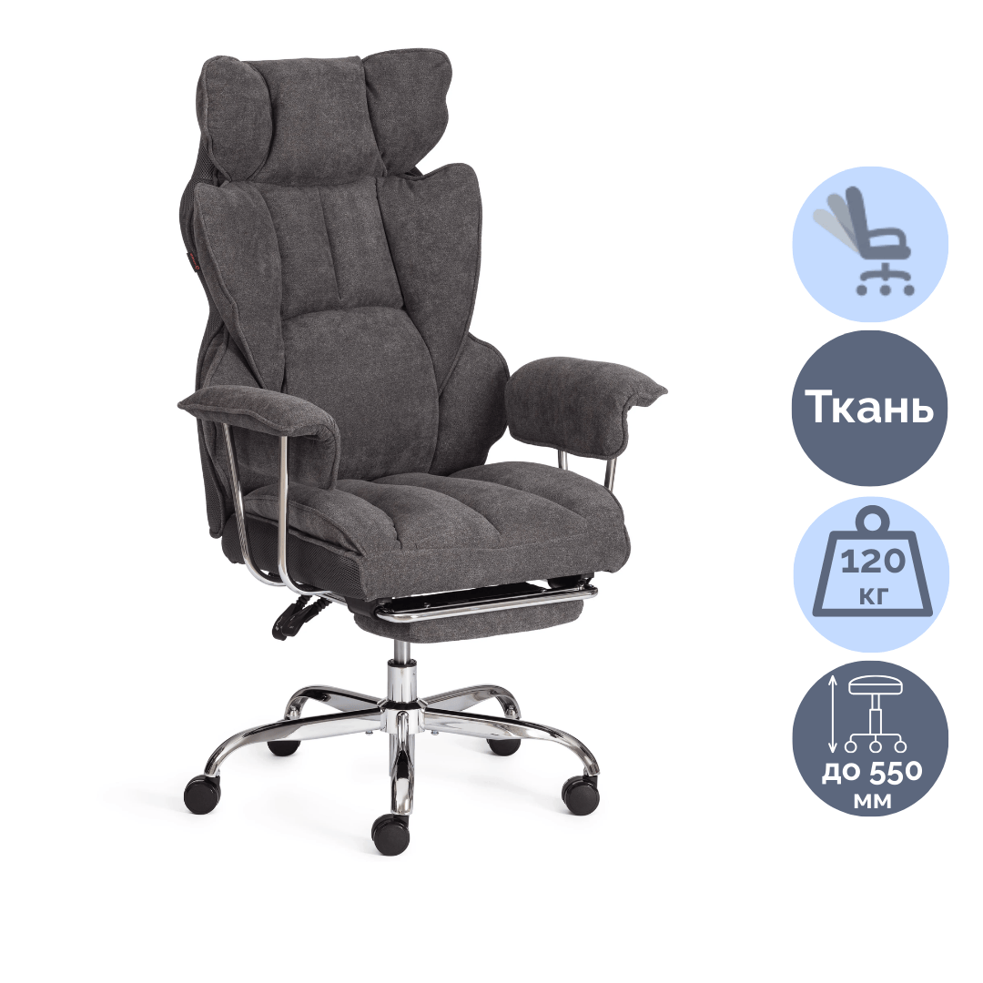 Игровое компьютерное кресло Comfy CR, ткань, серый / Все для геймера oe.kz Игровое компьютерное кресло Comfy CR, ткань, серый / Все для геймера