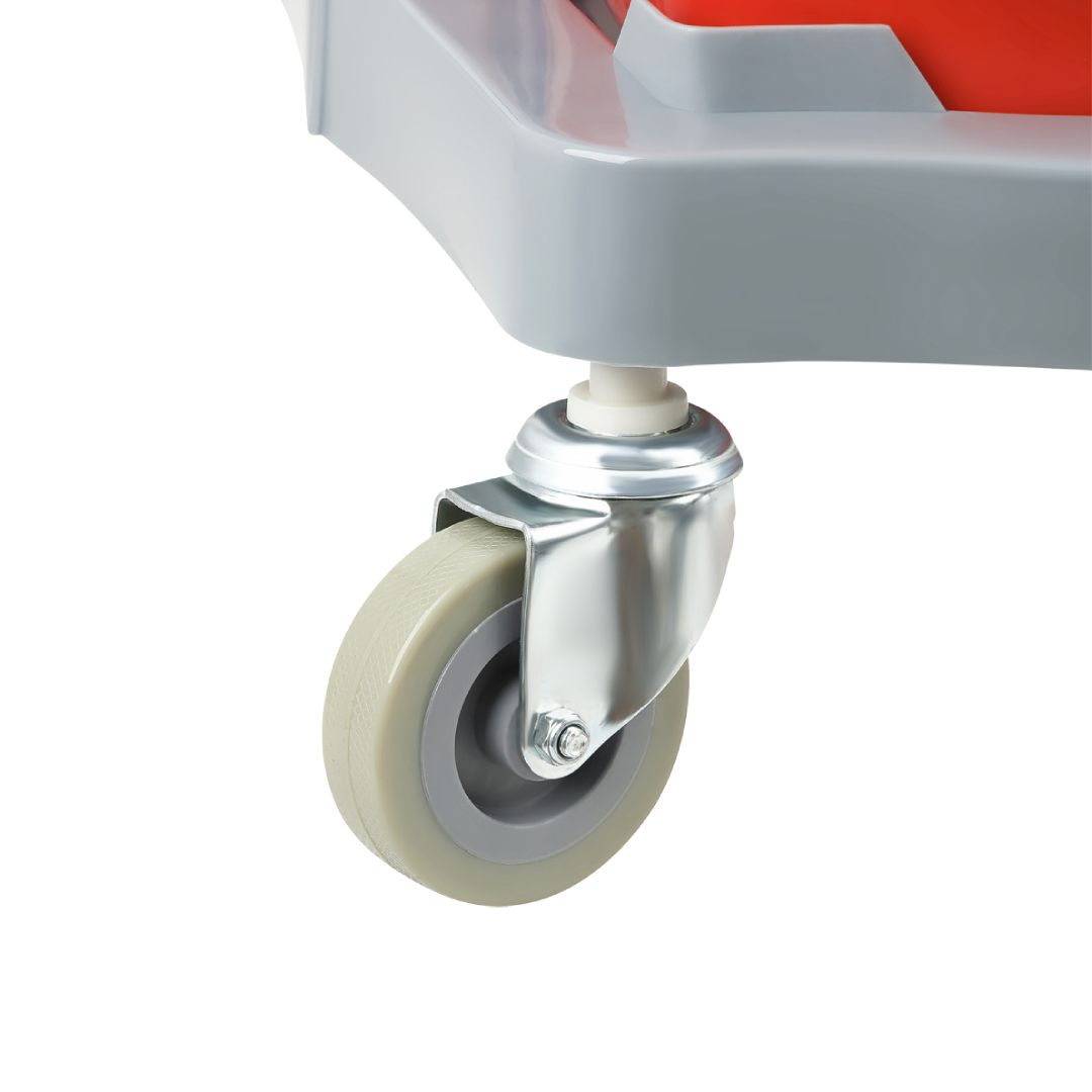 Тележка уборочная OfficeClean Professional, с отжимным устройством в комплекте, ведро 23/23 л / Ведра №6