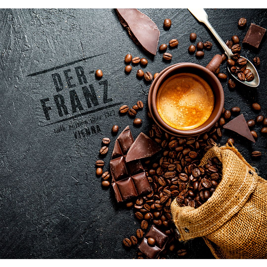 Кофе в зернах Der Franz "Hazelnut", средней обжарки, 1000 гр / Кофе зерновой №6