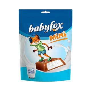 Шоколадные батончики BabyFox "Mini", с молочной начинкой, 120 гр / Шоколад