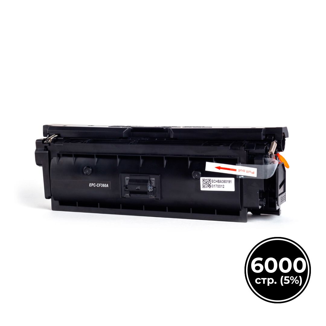 Картридж совместимый HP CF360A для Color LJ Pro M552dn/M553dn/M553n/M553x, черный / Картриджи  черные