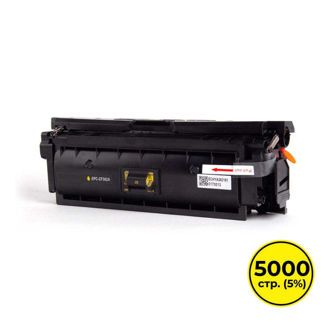 Картридж совместимый HP CF362A для Color LJ Pro M552dn/M553dn/M553n/M553x, желтый / Картриджи  цветные