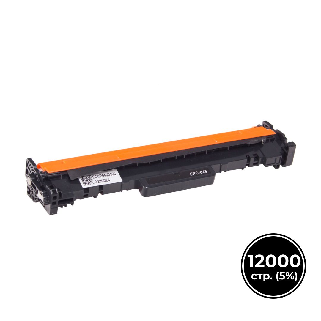 Canon 049 үйлесімді картриджі Canon MF-112/MF-113W/LBP-112/LBP-113W үшін, қара / Қара түсті картридждер