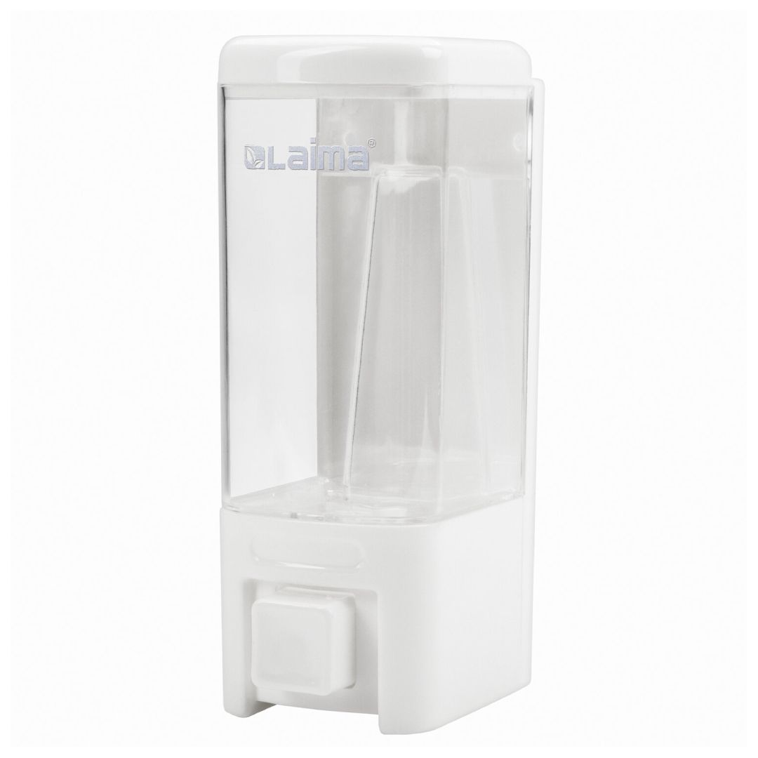 Диспенсер для жидкого мыла Laima, пластик, 480 мл, белый / Диспенсеры для жидкого мыла №2