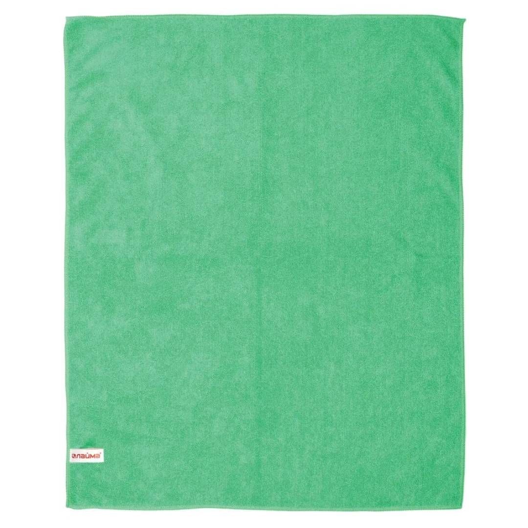 Салфетка для пола Laima, микрофибра, размер 50*60 см, зеленая / Тряпки для пола №2