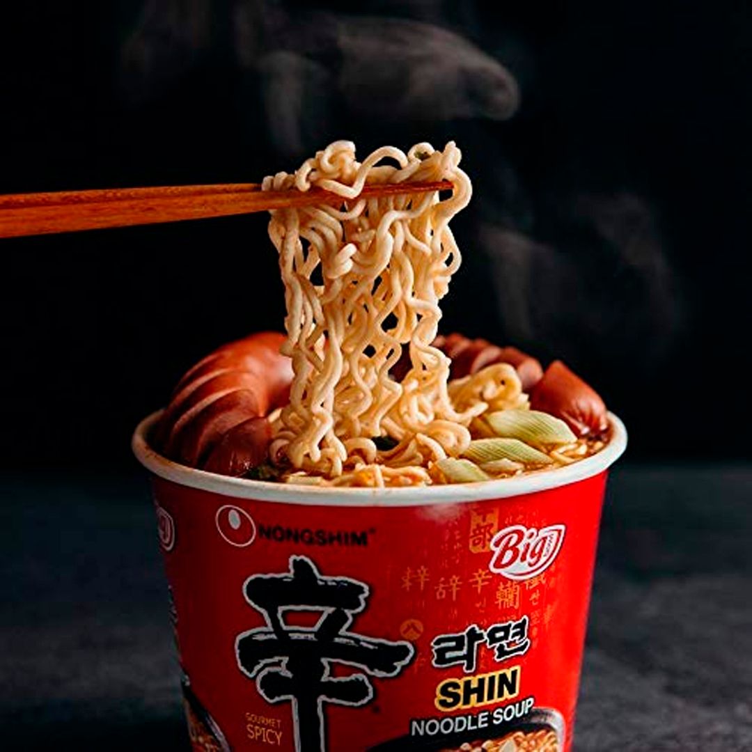 Лапша быстрого приготовления Nongshim "Shin Cup Noodle", стакан, 70 гр / Еда быстрого приготовления №2