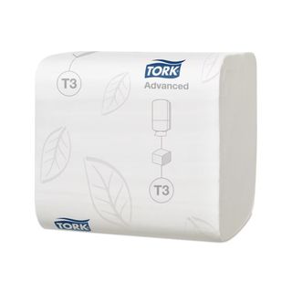 Парақтық дәретхана қағазы Tork "Premium Extra Soft", 252 п., 2 қабатты, парақ өлшемі 11*19 см / Кәсіби дәретхана қағаздары