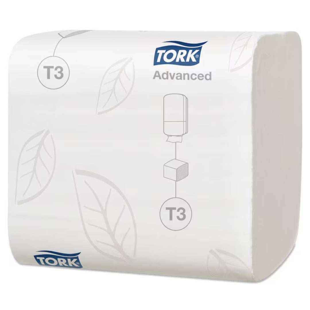 Парақтық дәретхана қағазы Tork "Advanced", 252 п., 2 қабатты, Т3 жүйесі, өлшемі 110*190 мм / Кәсіби дәретхана қағаздары №2 oe.kz Парақтық дәретхана қағазы Tork "Advanced", 252 п., 2 қабатты, Т3 жүйесі, өлшемі 110*190 мм / Кәсіби дәретхана қағаздары №2