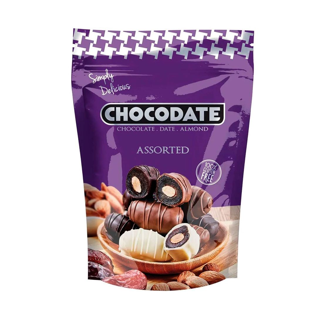 Шоколадтағы құрмалар Chocodate, ассорти, 250 гр / Кәмпиттер