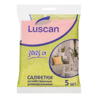 Салфетка из вискозы Luscan, размер 30*25 см, ассорти / Салфетки хозяйственные