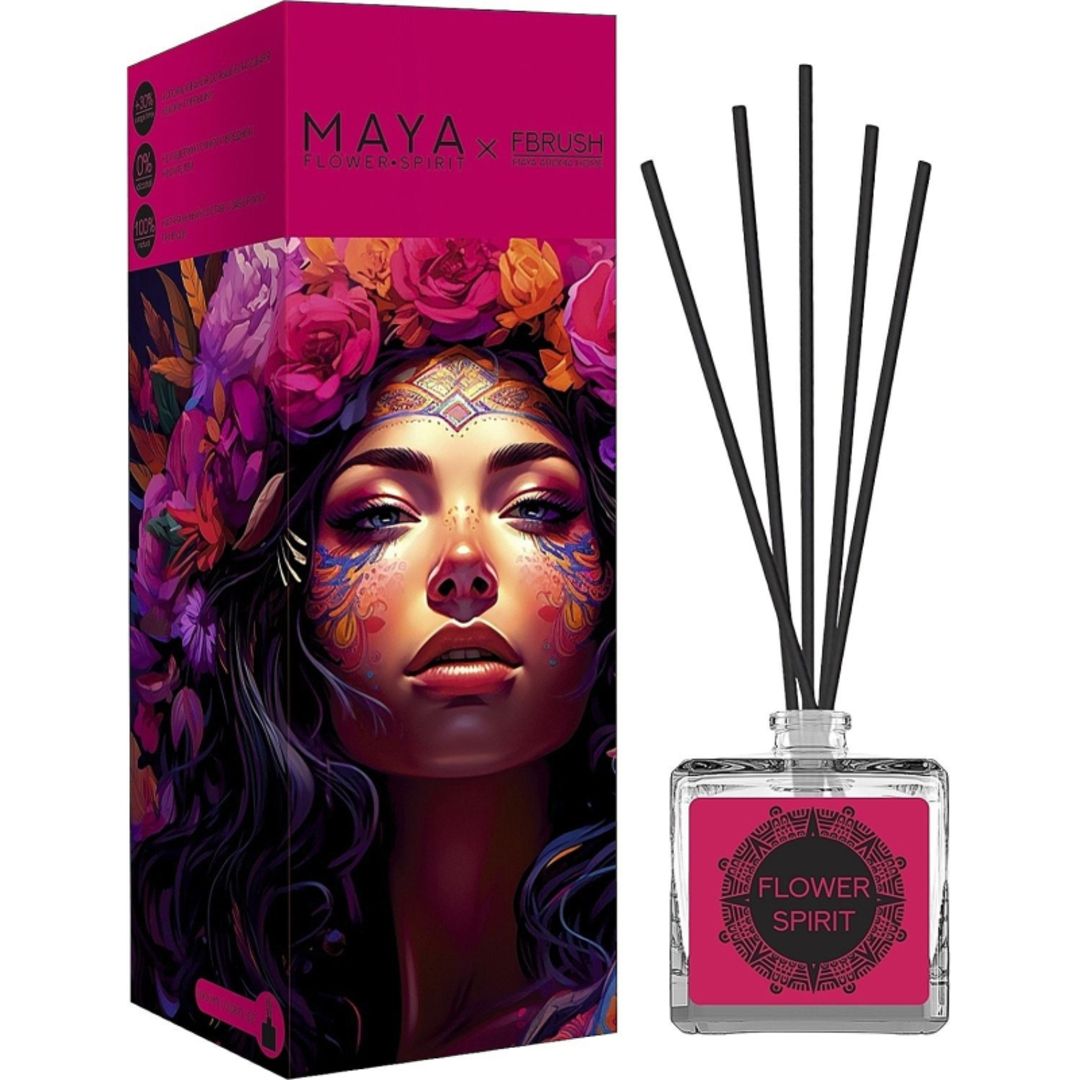 Аромадиффузор Fbrush Maya Aroma Home "Flower Spirit", 50 мл / Аромадиффузоры