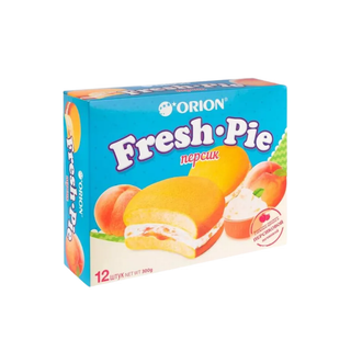 Бисквит Orion "Fresh Pie Шабдалы", 300 гр, қорапта 12 дана / Бисквиттер, круассандар, маффиндер oe.kz Бисквит Orion "Fresh Pie Шабдалы", 300 гр, қорапта 12 дана / Бисквиттер, круассандар, маффиндер