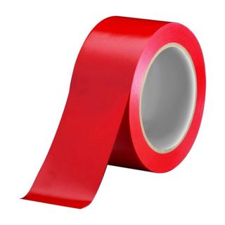Упаковочная клейкая лента, ширина ленты 48 мм, длина намотки 300 м, красная / Упаковочные и малярные ленты