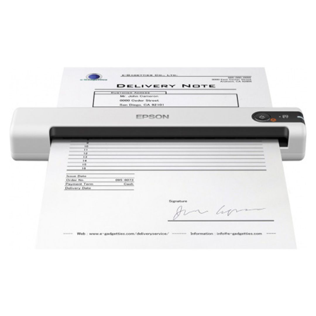 Сканер Epson WorkForce DS-70, A4, 600*600 dpi, USB 2.0, CIS, мобильный / Сканеры №2
