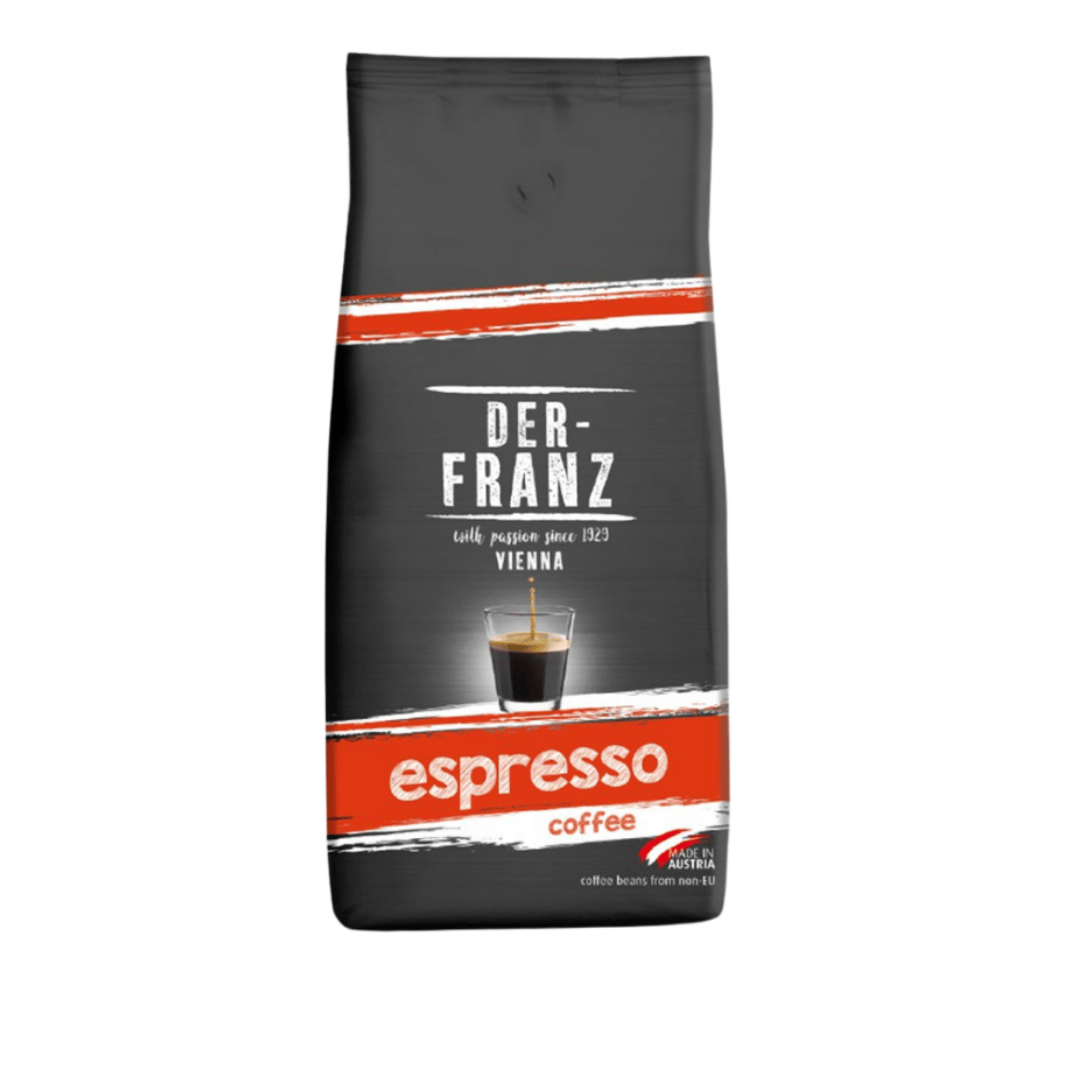 Кофе дәндері Der Franz "Espresso", қаралап қуырылған, 1000 гр / Дәнді кофе oe.kz Кофе дәндері Der Franz "Espresso", қаралап қуырылған, 1000 гр / Дәнді кофе