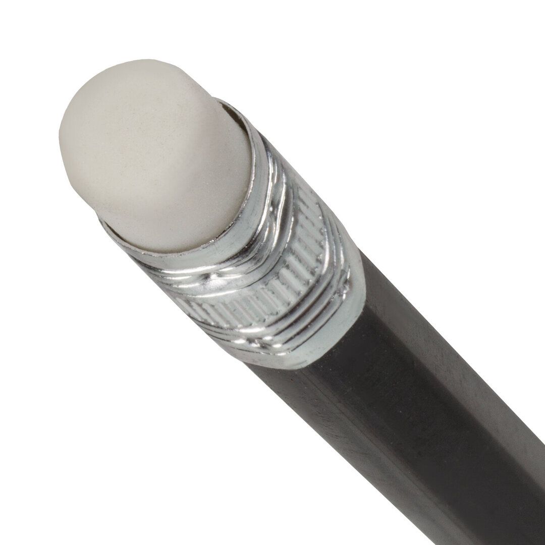 Карандаш чернографитный Staff "College" HB, пластиковый, заточенный c ластиком / Карандаши чернографитные №3