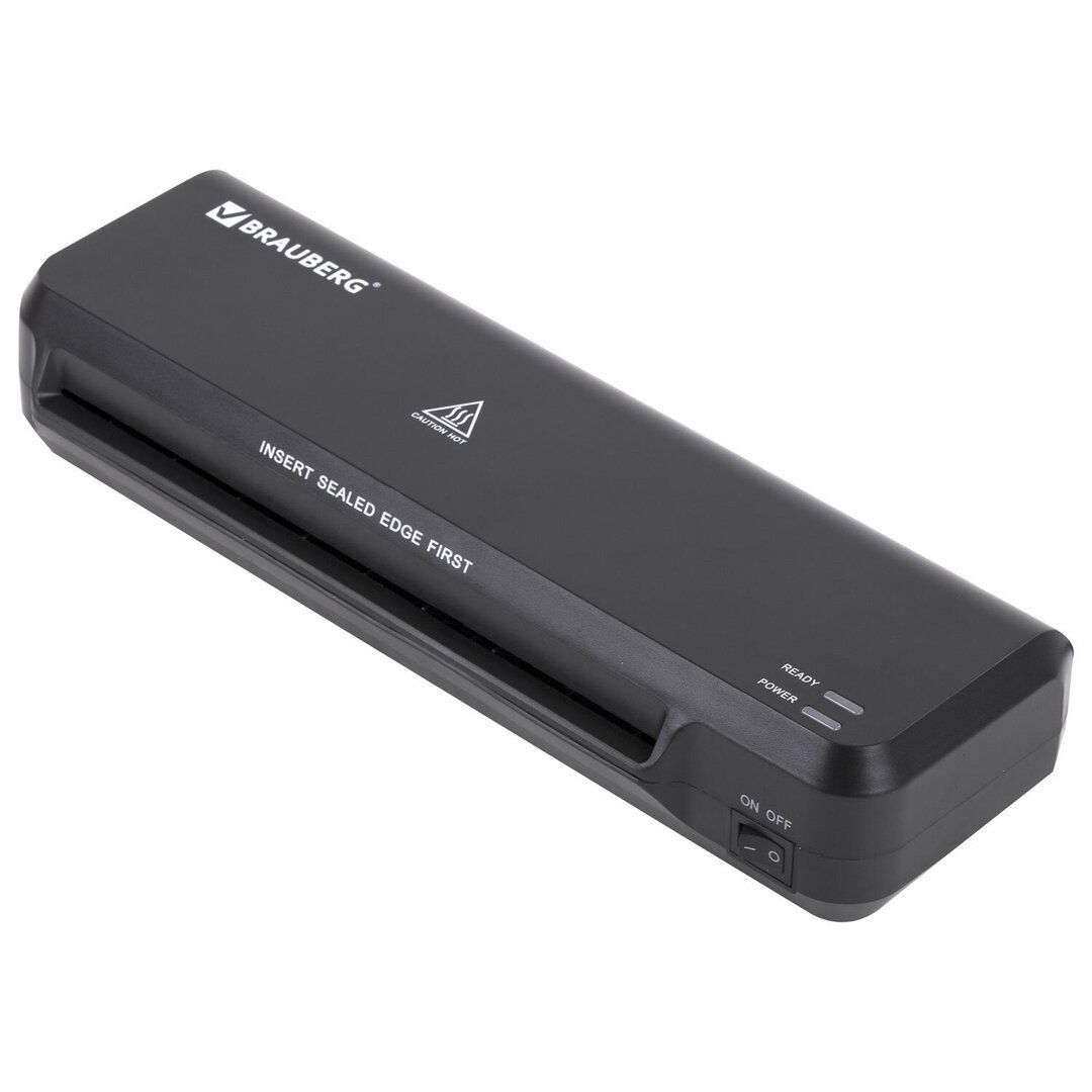 Ламинатор Brauberg Nano Plus, A4 формат, 150 мкм, 230 мм/мин, черный / Ламинаторы №3