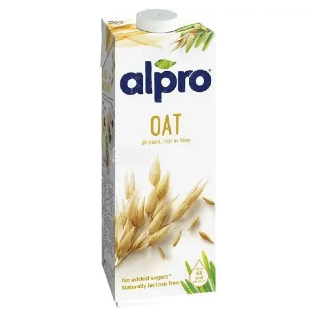 Молоко овсяное Alpro, 1 литр / Молоко и сливки