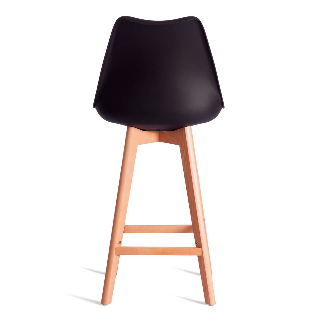 Бар орындығы Tulip Bar, пластик/ағаш, ақ / Орындықтар №4