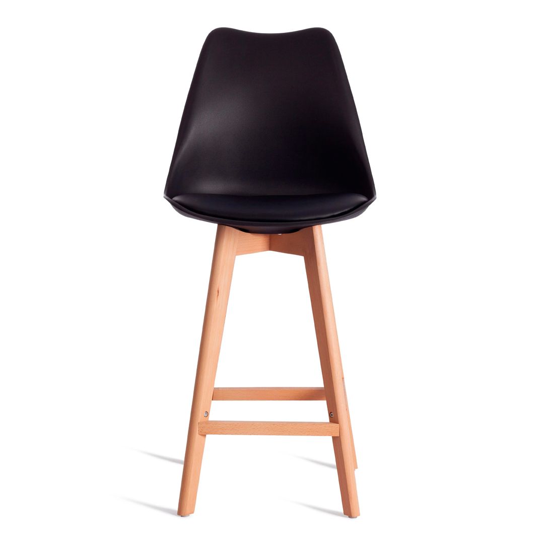 Бар орындығы Tulip Bar, пластик/ағаш, ақ / Орындықтар №5