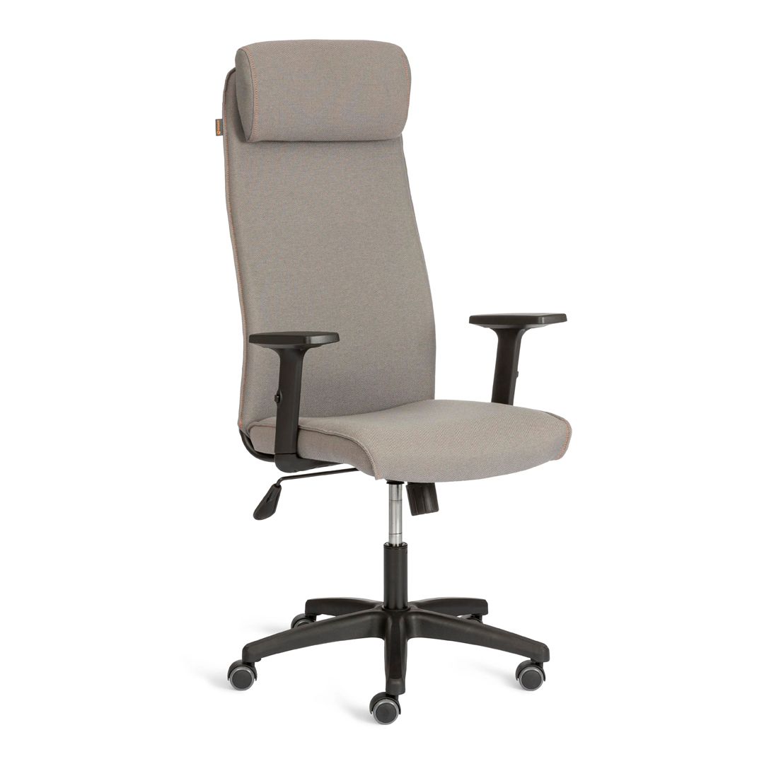 Қызметкерлер креслосы City, мата, қара-сұр / Қызметкерлерге арналған креслолар №3