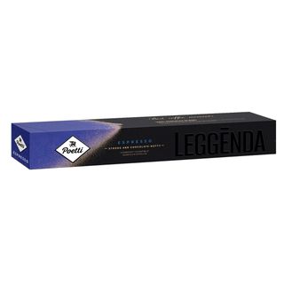 Капсуладағы кофе Poetti Leggenda Sienna Espresso, Nespresso кофемашинасы үшін, 10 капсула / Капсуладағы кофе және шай