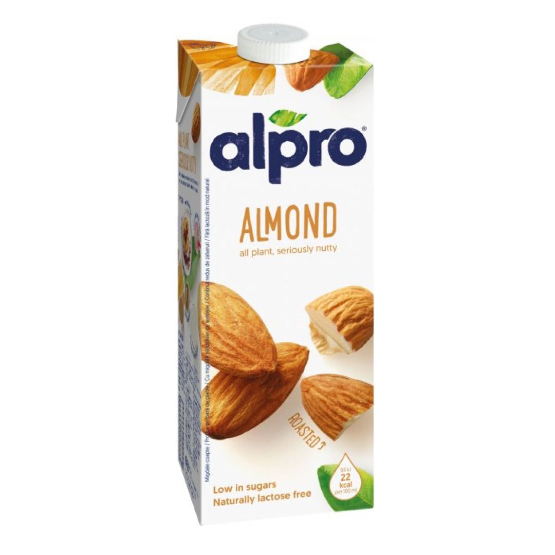 Молоко миндальное Alpro, 1 литр / Молоко и сливки