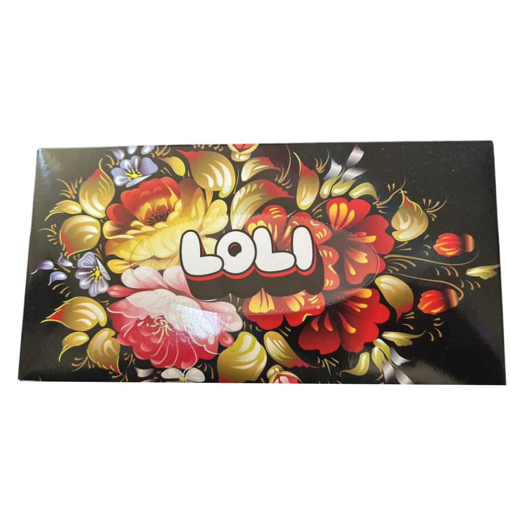 Салфетки бумажные Loli, 2-х слойные,120 шт., размер листа 21,5*21 см, белые / Салфетки бумажные №2