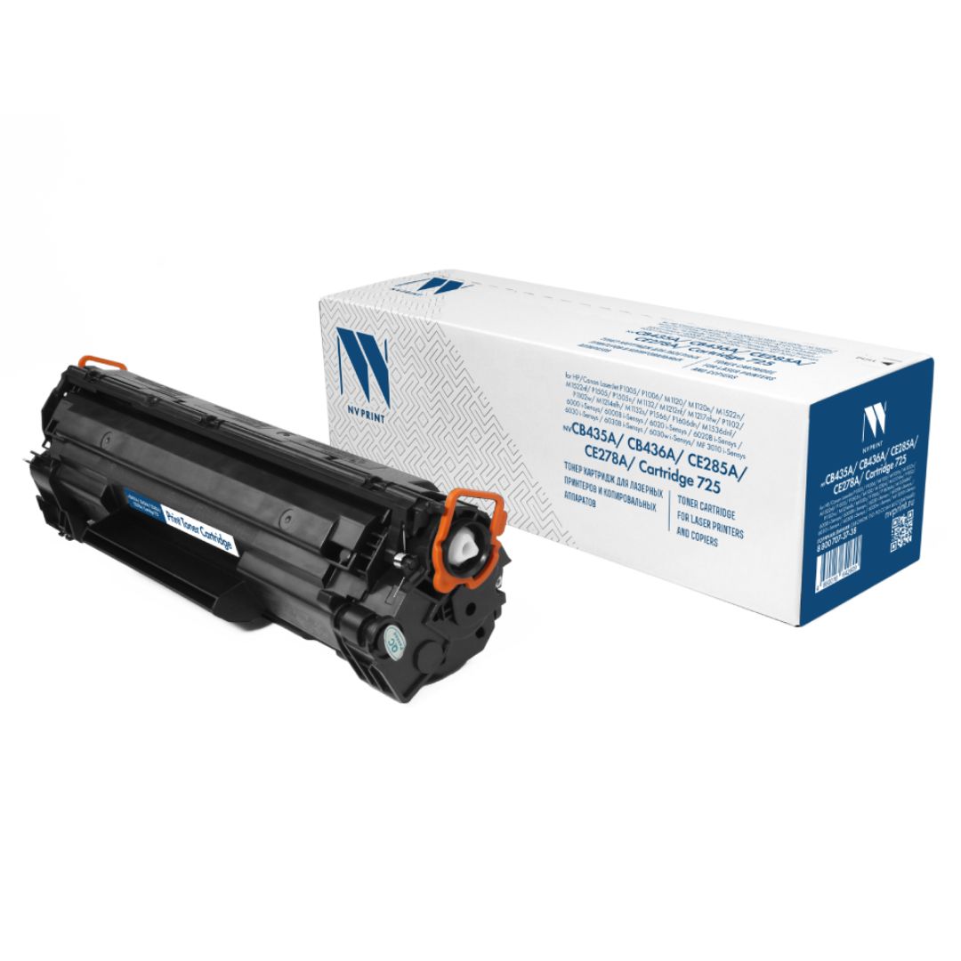 Картридж совместимый NVP NV-CB435A/CB436A/CE285A/CE278A/NV-7 для HP/Canon LaserJet  P1005, черный / Картриджи  черные