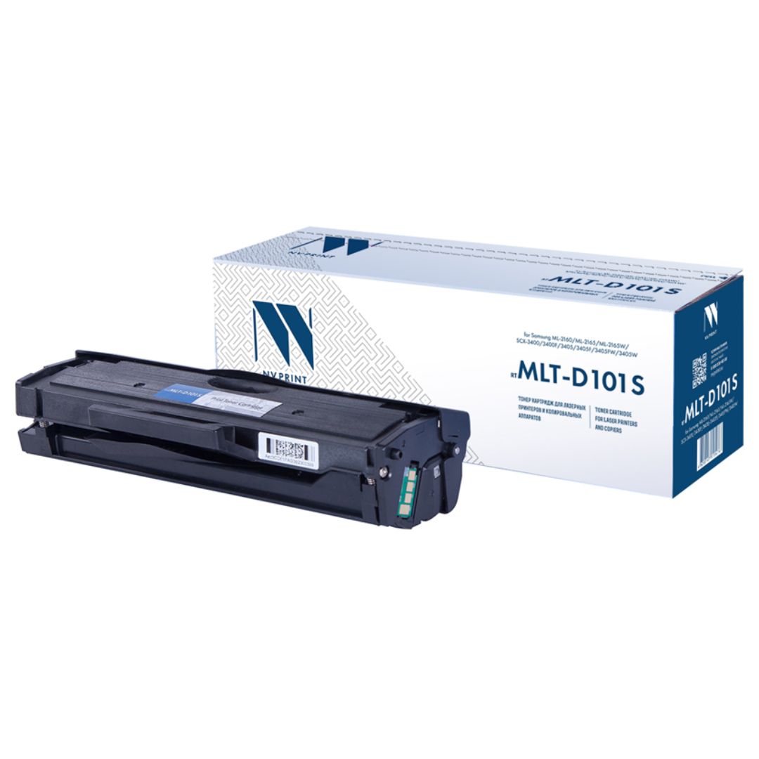 Картридж совместимый NVP NV-MLT-D101S для Samsung ML 2160/2162/2165/2165W/2167/2168W, черный / Картриджи  черные