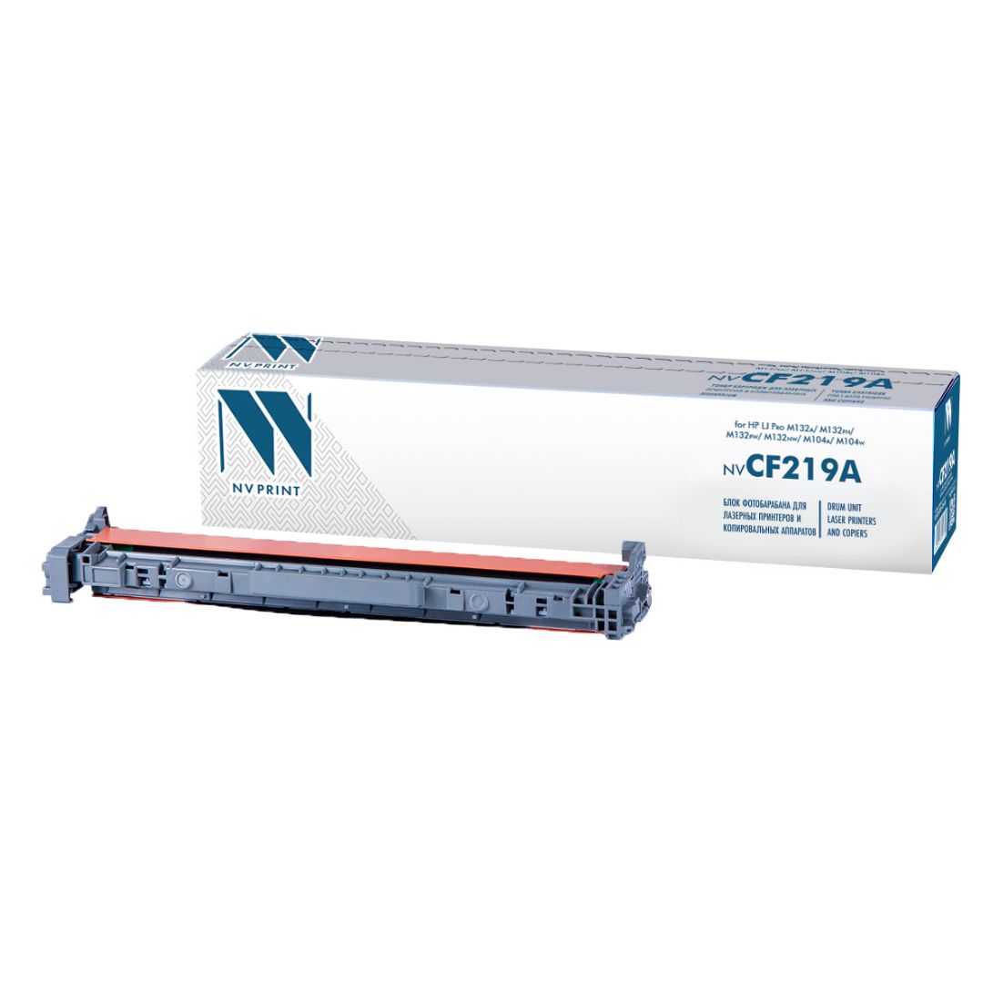 Блок фотобарабана совместимый NVP NV-CF219A для HP LaserJet Pro M132a/M132fn/M132fw/M132nw, черный / Картриджи  черные