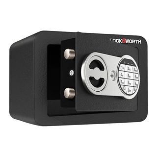 Сейф Deli "ET540", электронды код + кілт, 250*350*250 мм, 9,5 кг / Сейфтер