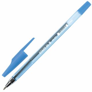 Ручка шариковая Staff "AA-927", 0,7 мм, синяя, цена за штуку / Ручки шариковые неавтоматические