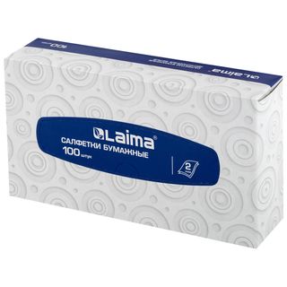 Selpak "Mini", майлықтары, 3 қабатты, 70 дана, өлшемі 21,5*16 см, картон бокста, ақ / Қағаз майлықтар