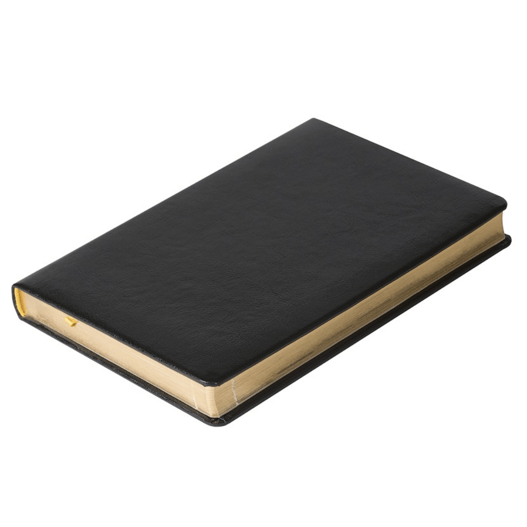 Ежедневник датированный Acar "Silvano", 2026 г., А5, 176 л, кожзам, черный / Ежедневники датированные №2