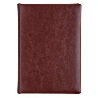 Ежедневник датированный Acar "Silvano", 2026 г., А5, 176 л, кожзам, бордовый / Ежедневники датированные