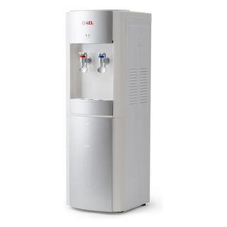 Кулер для воды LD-AEL-28c, напольный, белый/серебристый / Диспенсеры для воды	
