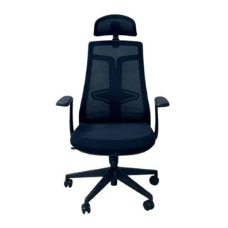 Кресло для руководителя Aerix "6230A", ткань, сетка, черное / Кресла для руководителей