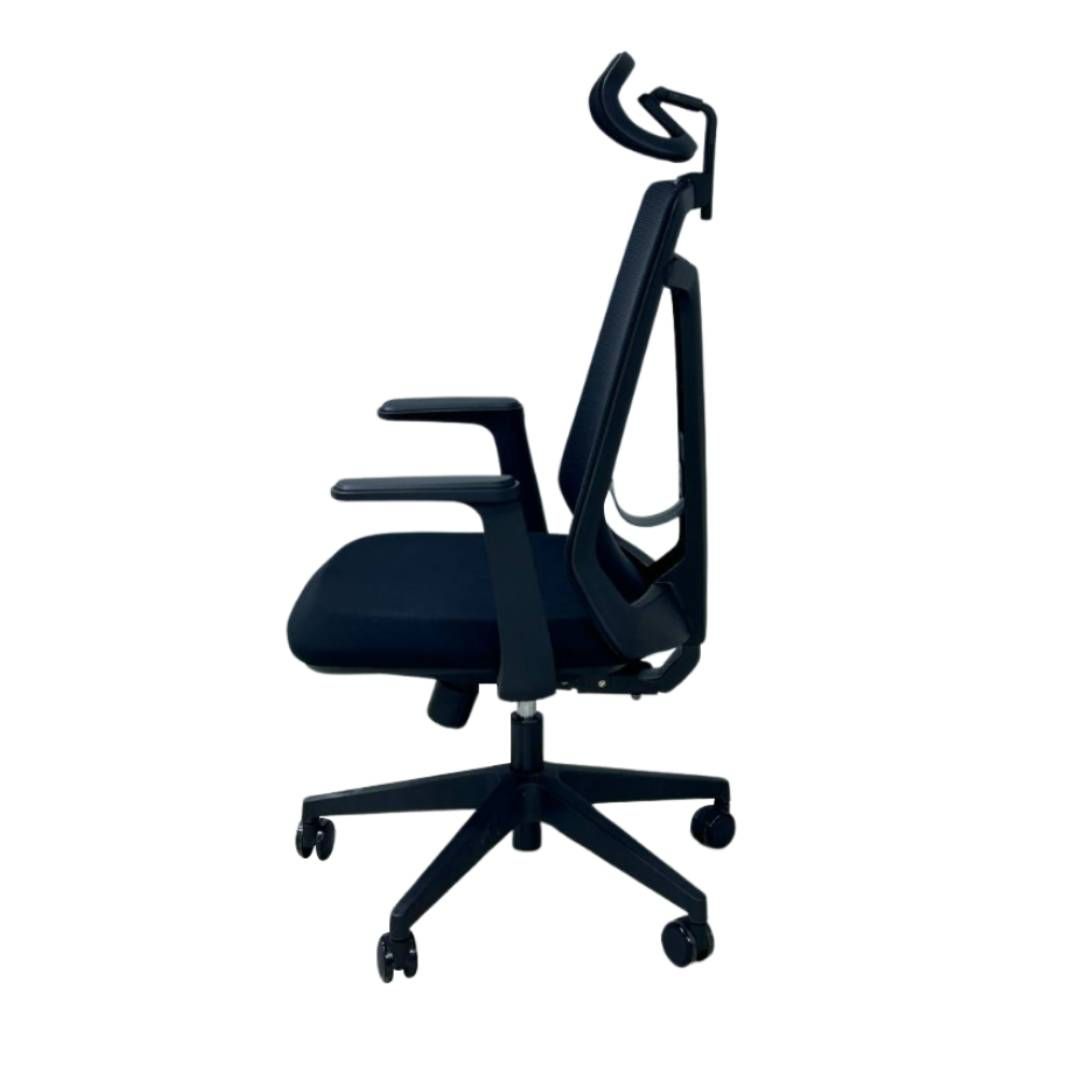 Кресло для руководителя Volson Aerix "6230A", ткань, сетка, черное / Кресла для руководителей №2