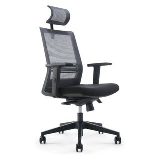Басқарушы креслосы Клерк "Elite Comfort 002", мата, торлы, қара / Басқарушыларға арналған креслолар