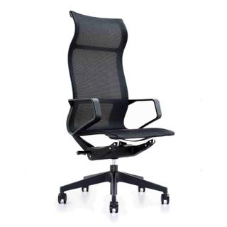 Басқарушы креслосы Клерк "Elite Comfort 002", мата, торлы, қара / Басқарушыларға арналған креслолар