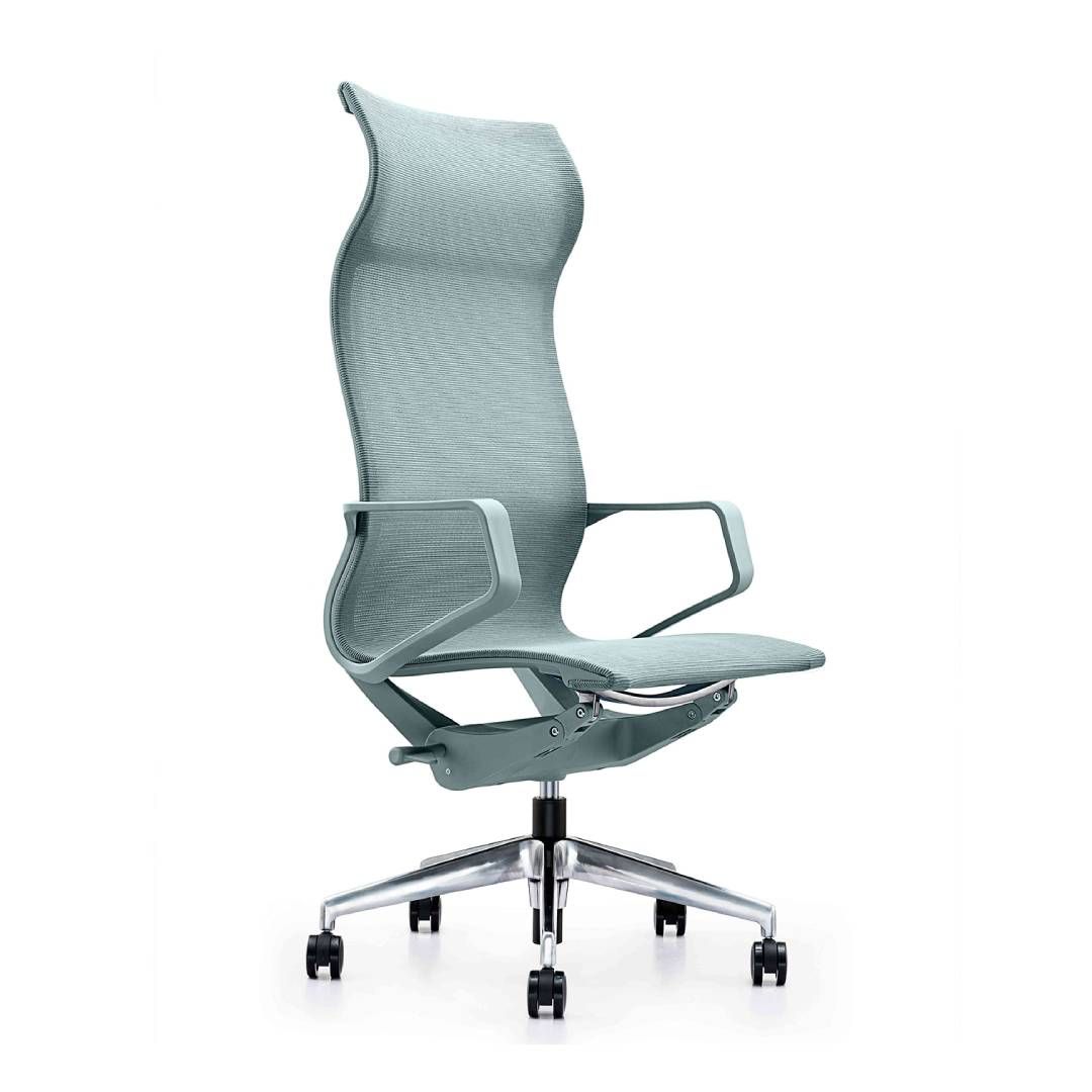 Басқарушы креслосы Клерк "Elite Comfort 002", мата, торлы, қара / Басқарушыларға арналған креслолар №5
